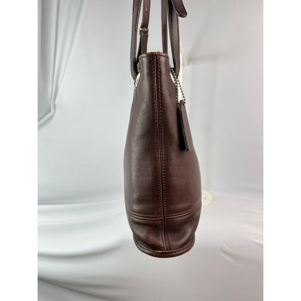 Rare 1998 Vintage Coach Westport Shoulder Bucket Bag Mahogany Brown Leather - Picture 12 of 16